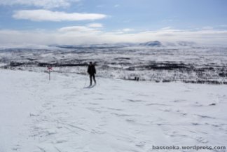 Schneeschuhwanderung, Schweden